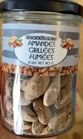 Amandes grillées fumées