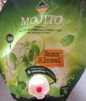 Mojito boisson aux jus de citron & citron vert