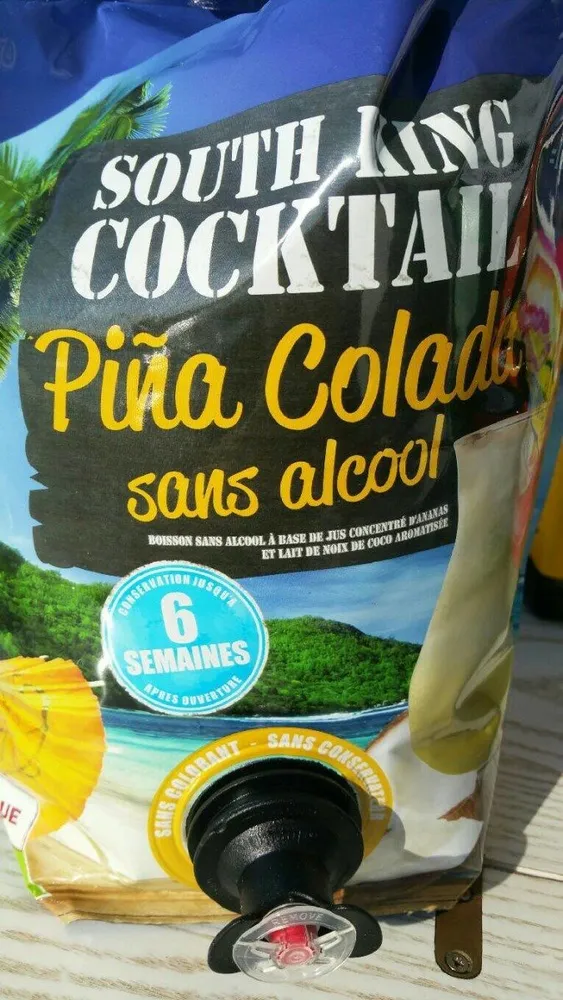 Cocktail pina colada sans alcool