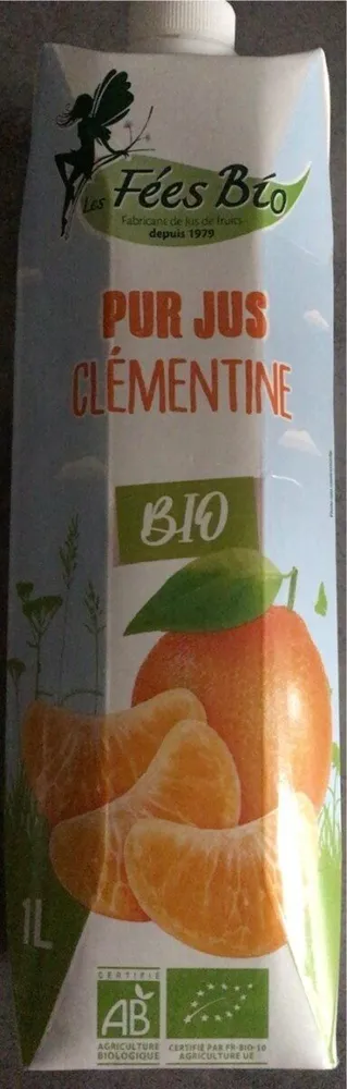 Pur jus clémentine bio