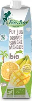 Pur jus Orange banane Mangue Bio