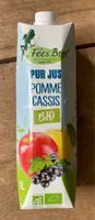 Pur jus pomme cassis bio