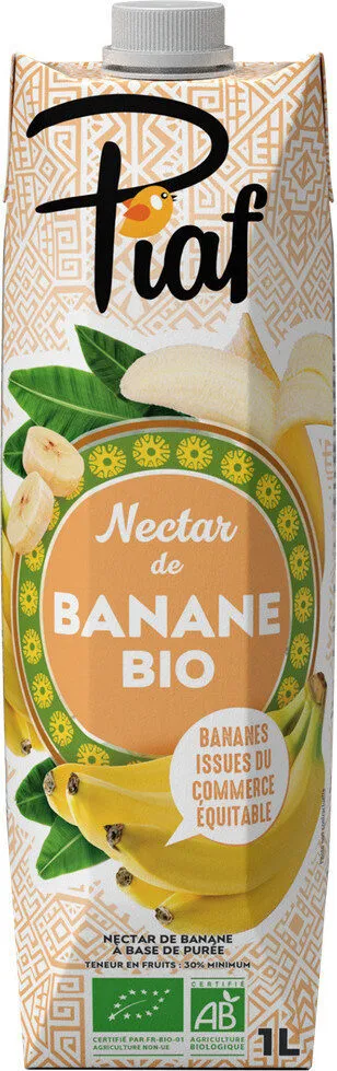 Nectar de banane bio
