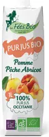 Pur jus bio Pomme Pêche Abricot