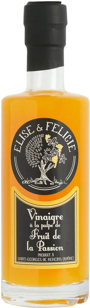 Vinaigre à la pulpe de fruits de la passion