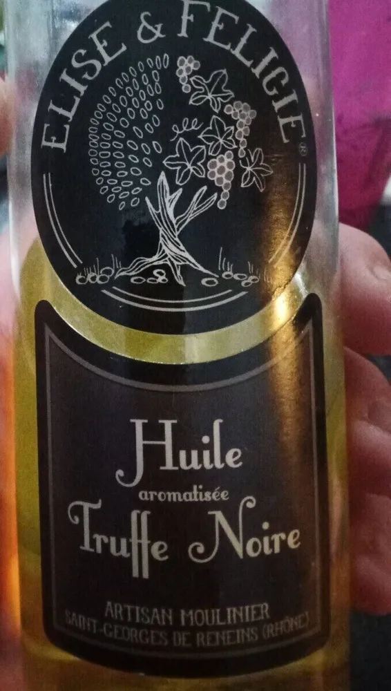 Huile aromatisé truffe noire