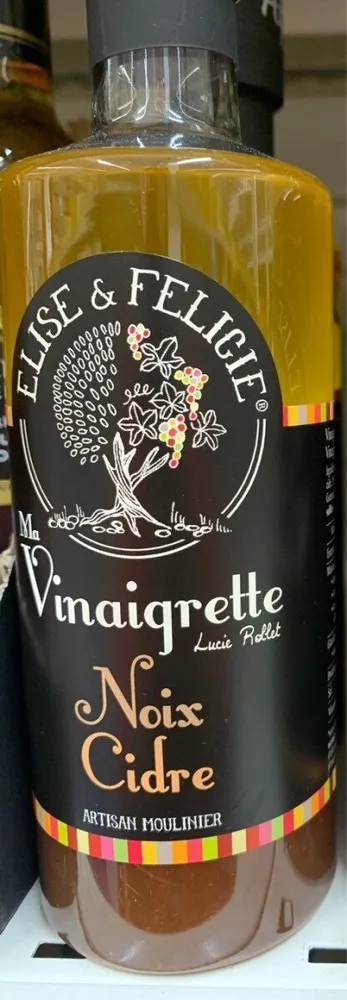 Ma vinaigrette noix cidre