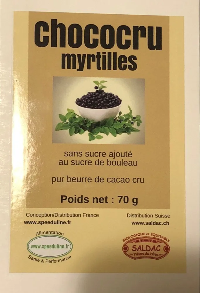 Chococru Myrtilles