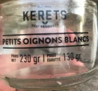Kerets pickled white onions