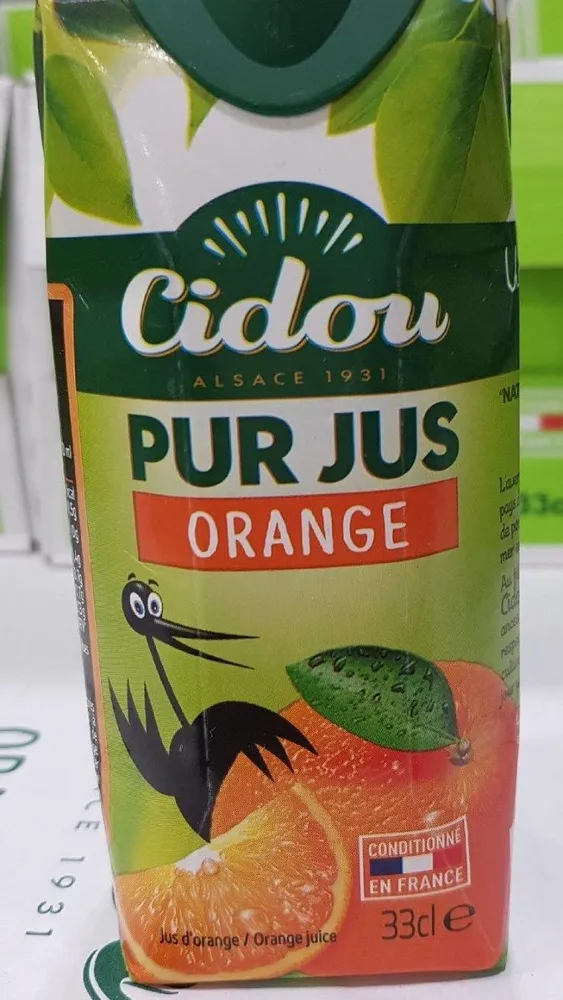 Pur jus orange