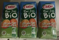 Pur jus bio orange mandarine