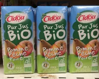 Pur jus pomme - pêche - poire