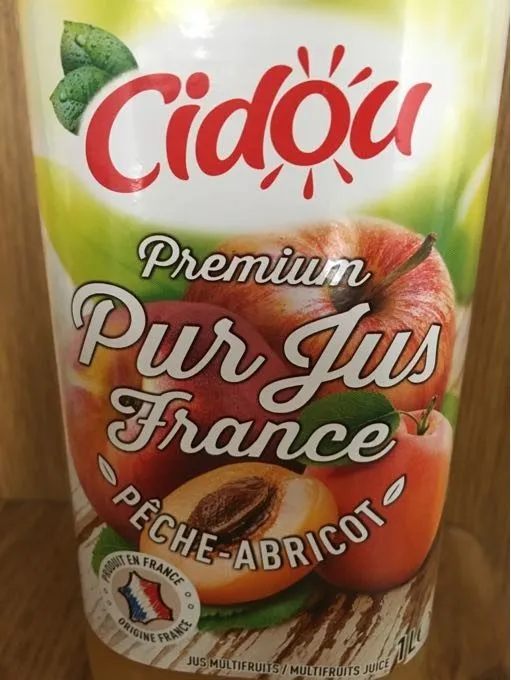 Premium Pur Jus France Pêche-Abricot
