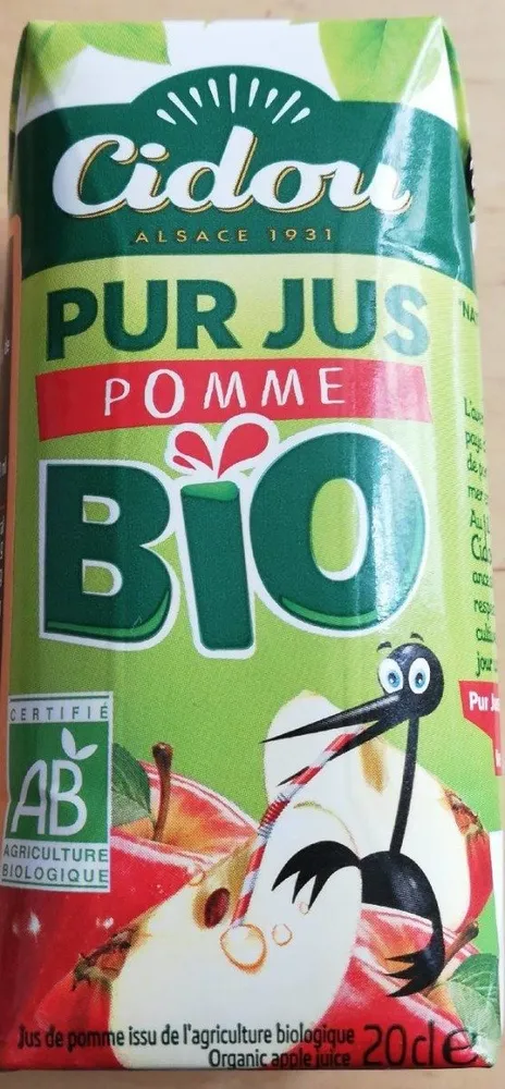Pur jus de pomme BIO