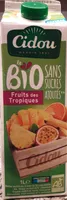 Le Bio Fruits des Tropiques sans sucres ajoutés