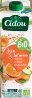 Jus&Infusion BIO - Pomme Orange Gingembre