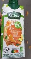 Jus & infusion (pomme, orange, gingembre)
