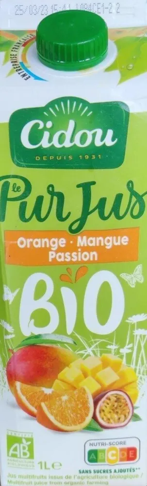 Le Pur Jus orange mangue passion