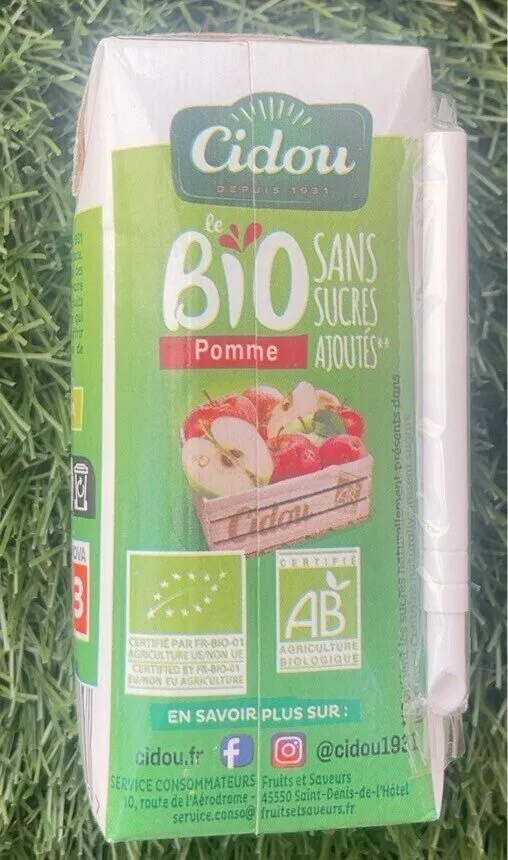 Le bio pomme