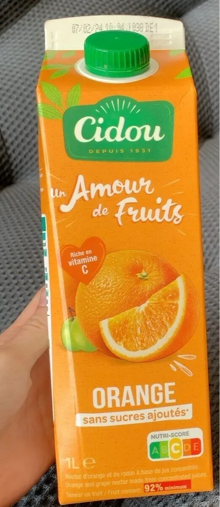 Jus d’orange