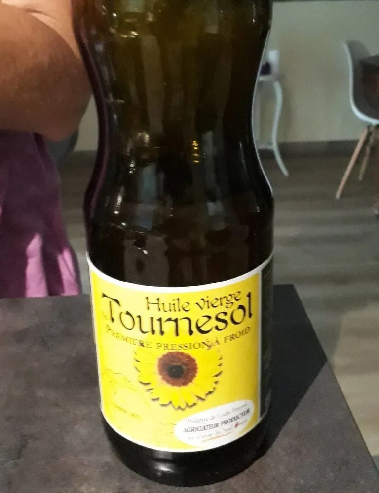 Huile vierge tournesol