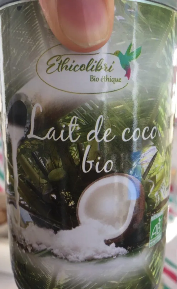 Lait de coco bio