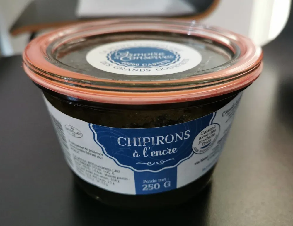 Chipirons à l'encre