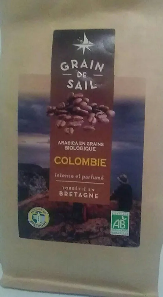 Café arabica grains bio
