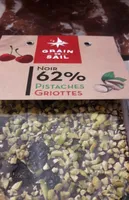 Chocolat noir pistaches griottes