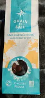 Maïs soufflé enrobé au chocolat au lait