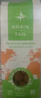 Noisettes enrobées au chocolat au lait