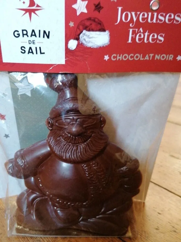 Père Noël chocolat noir