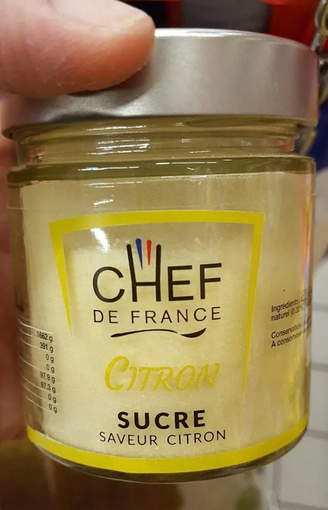 Sucre saveur citron