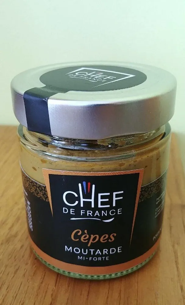 Moutarde aux cèpes