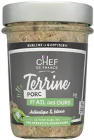Terrine porc et Ail des ours
