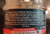 Rillettes truite et gingembre