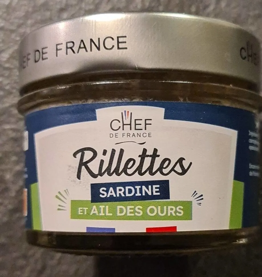 Rillettes Sardine Ail des Ours