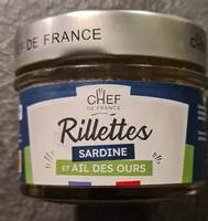 Rillettes Sardine Ail des Ours