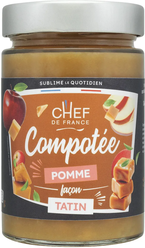 Compotée Pomme façon Tatin