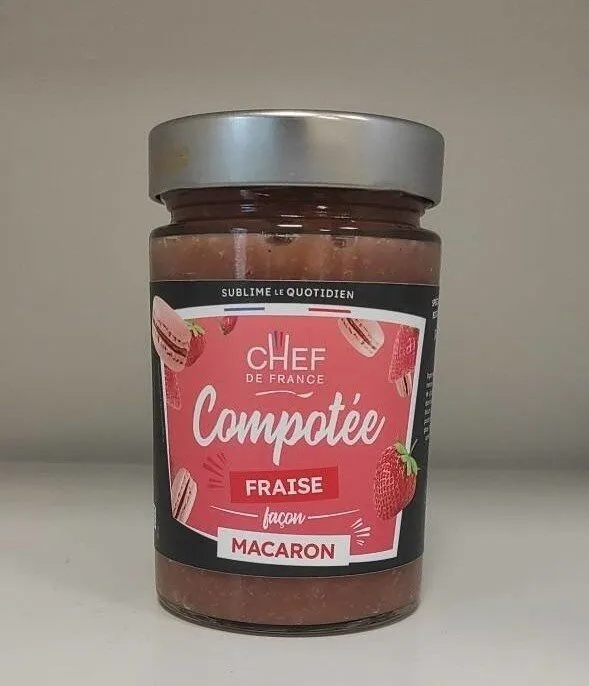Compotée Fraise façon Macaron 315g