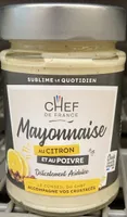 Mayonnaise au citron et au poivre