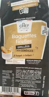 Baguettes ficelles grillées aux céréales