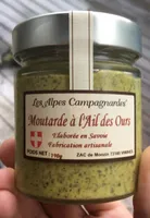 Moutarde à l'ail des ours
