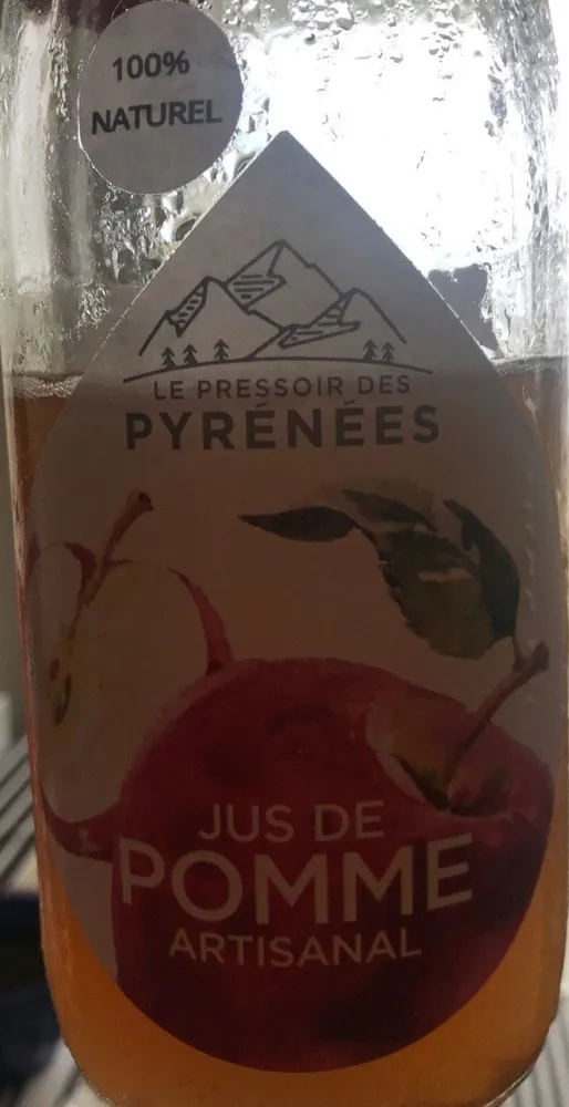 Jus de pomme artisanal