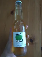 Jus de pomme pétillant bio