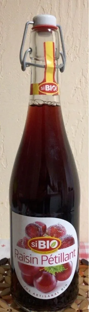 Raisin Pétillant - Jus Artisanal Bio