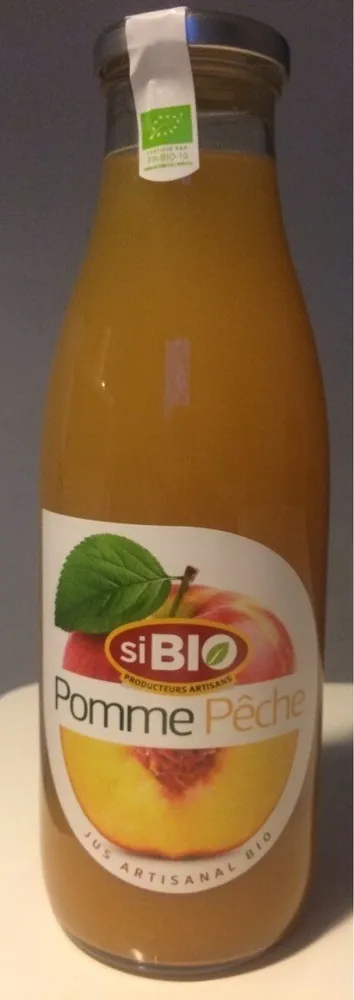 Jus Pomme Peche 75 CL Sibio Bio