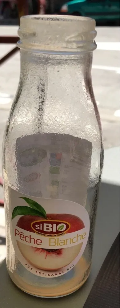 Nectar de peche blanche bio