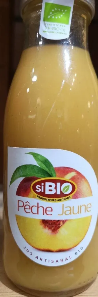 Nectar de pêche jaune