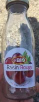 Jus Raisin Rouge Syrah 25 CL Sibio Bio